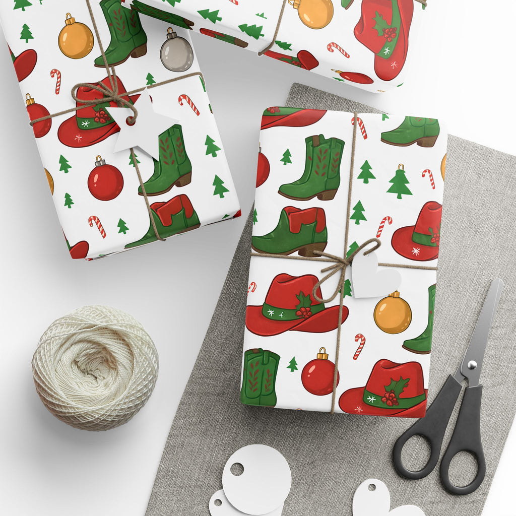 Festive Wrapping Paper for Holiday Gifting, Christmas Gift Wrap, Eco-friendly Wrap, Seasonal Decor, Party Supplies