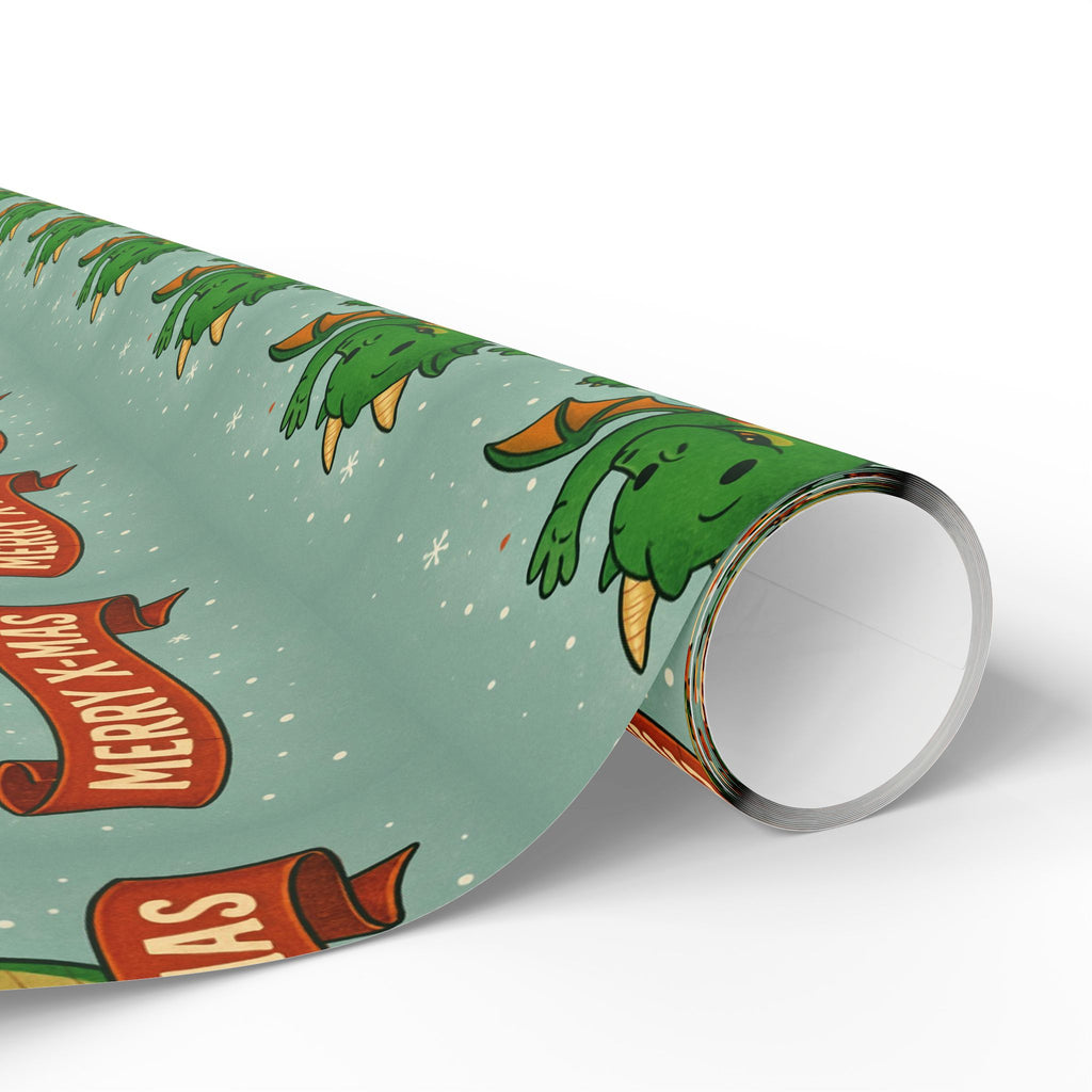 Holiday Dragon Wrapping Papers