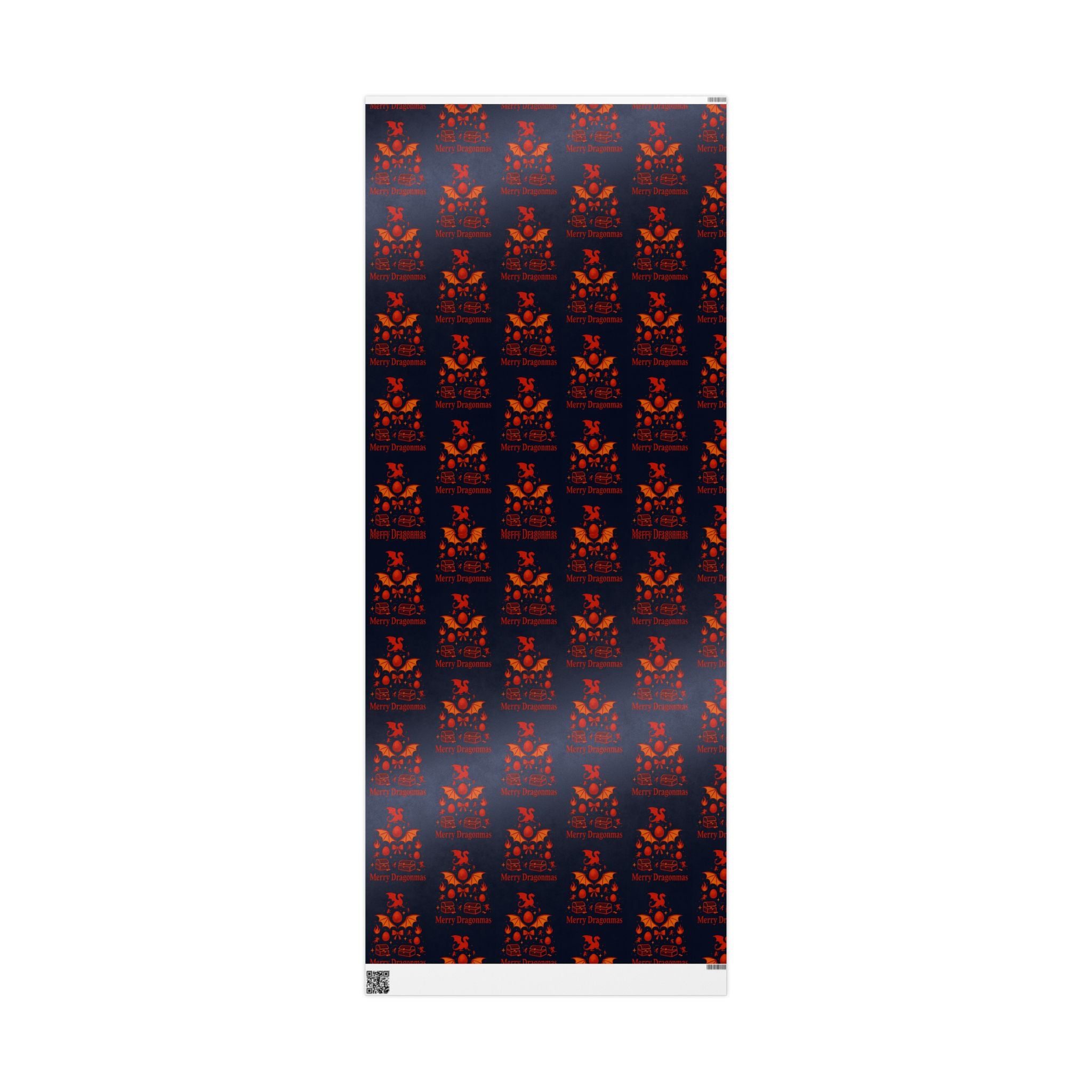 Christmas Dragon Wrapping Papers