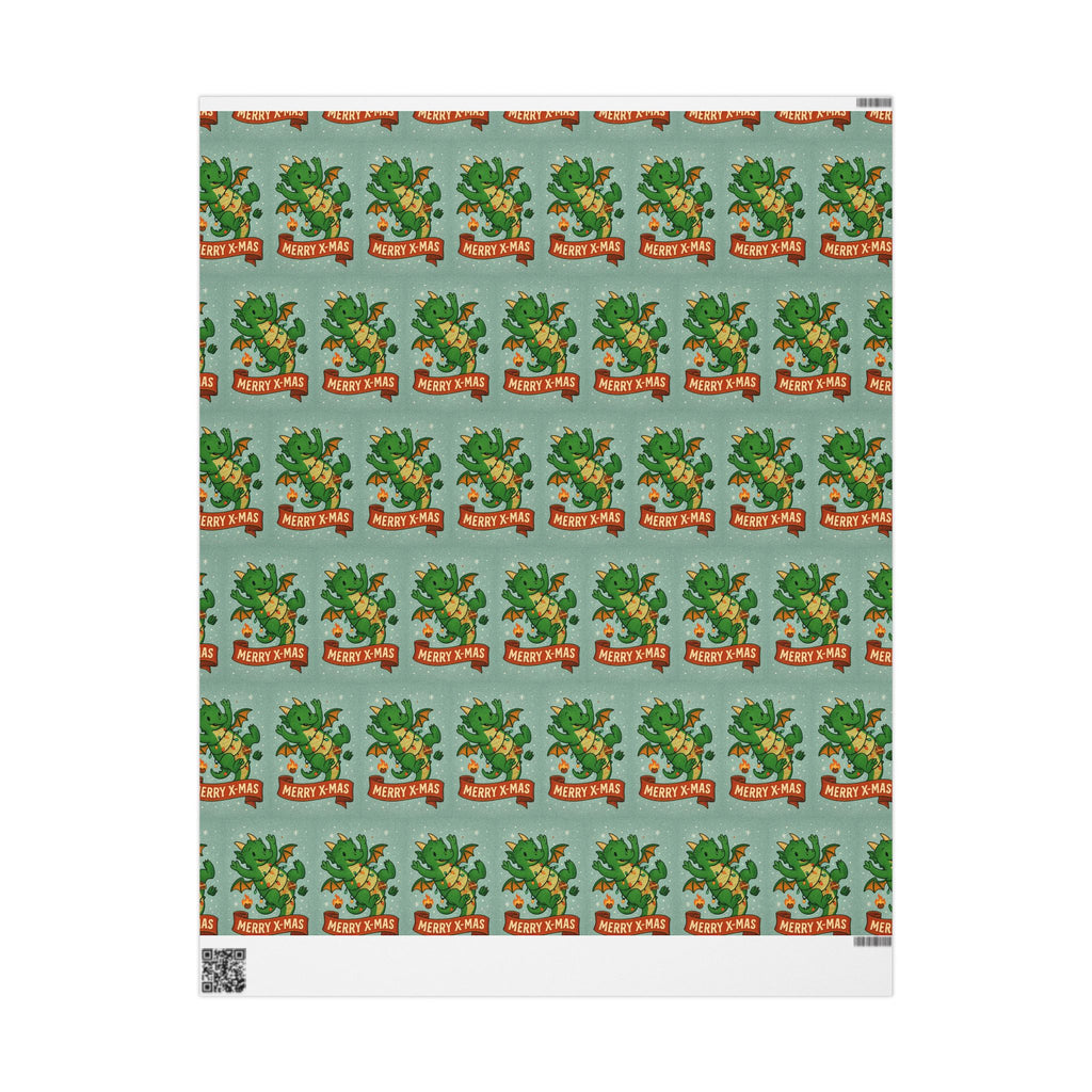 Holiday Dragon Wrapping Papers