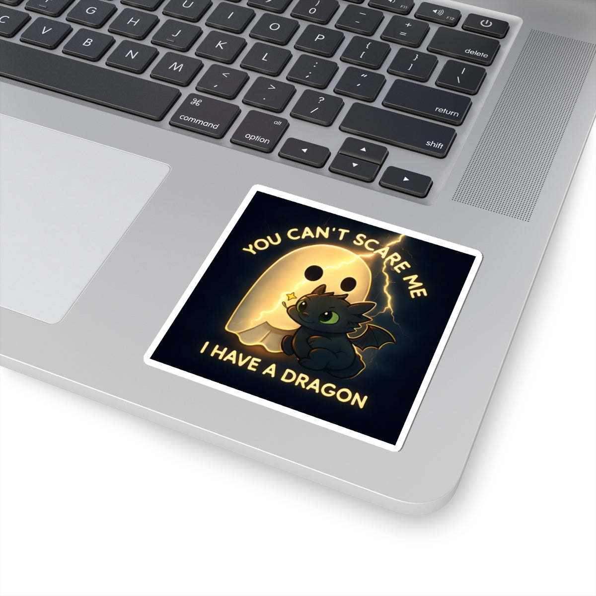 Cute Dragon Kiss-Cut Stickers | Fun Decor, Laptop Stickers, Halloween Gifts, Kids Room Decor, Whimsical Art