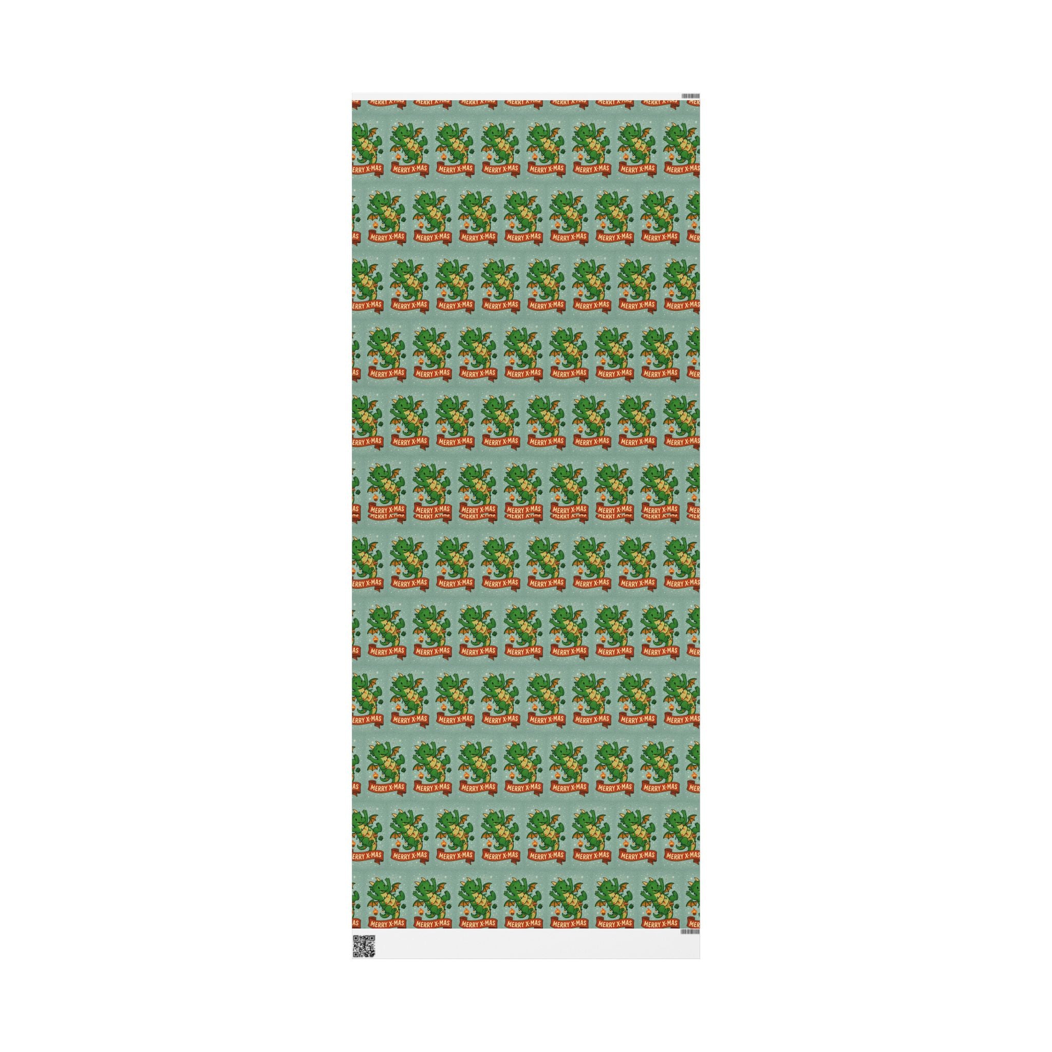 Holiday Dragon Wrapping Papers