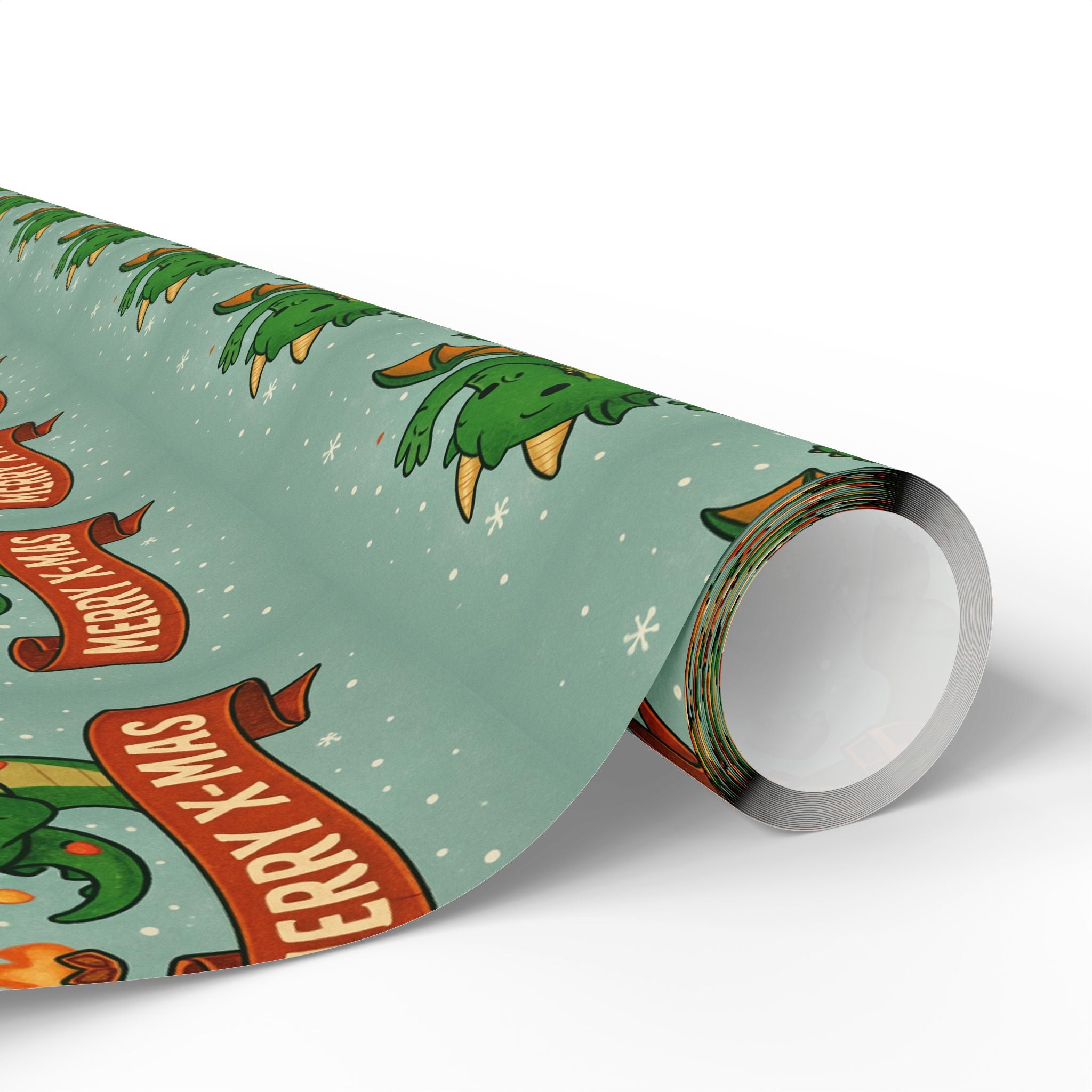 Holiday Dragon Wrapping Papers