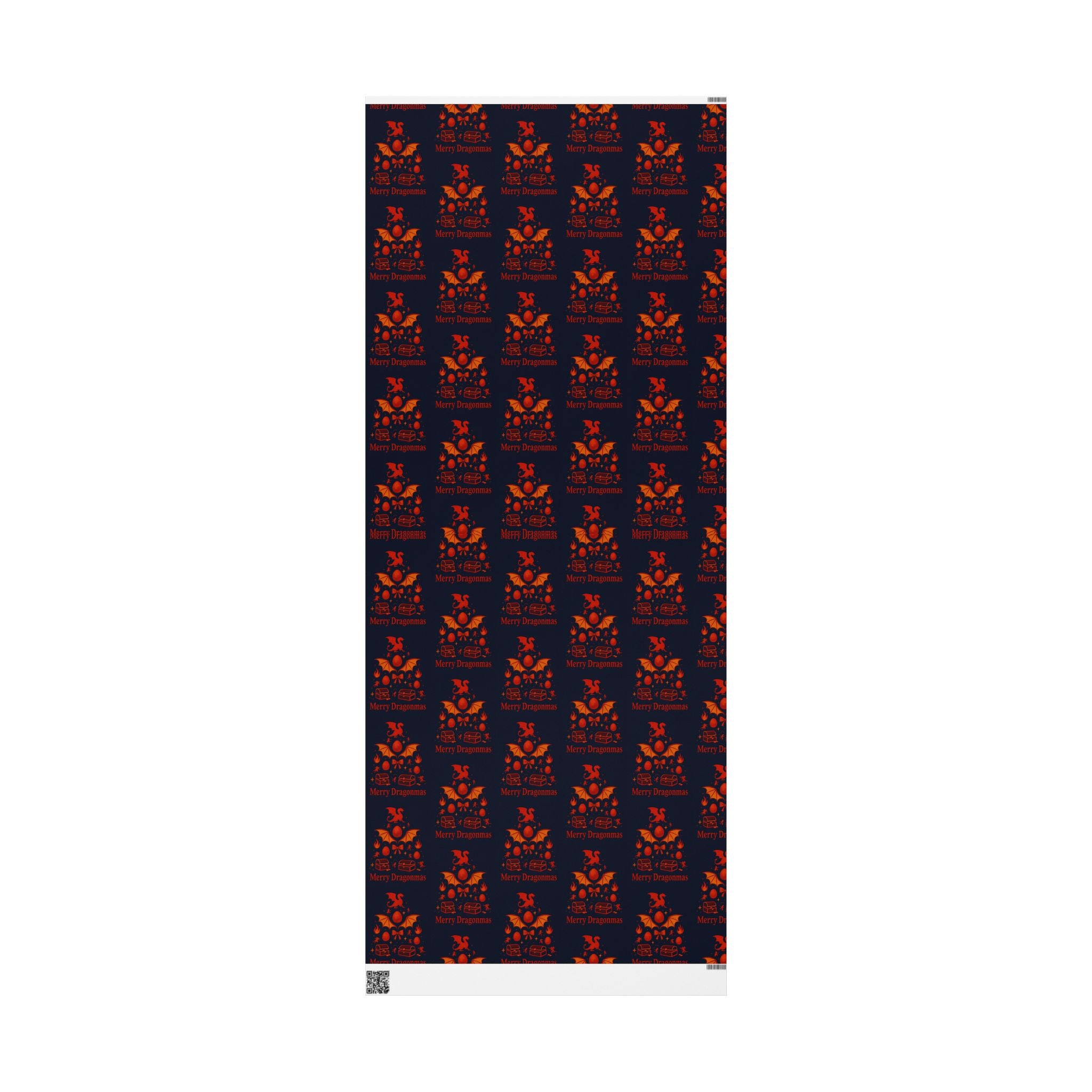 Christmas Dragon Wrapping Papers