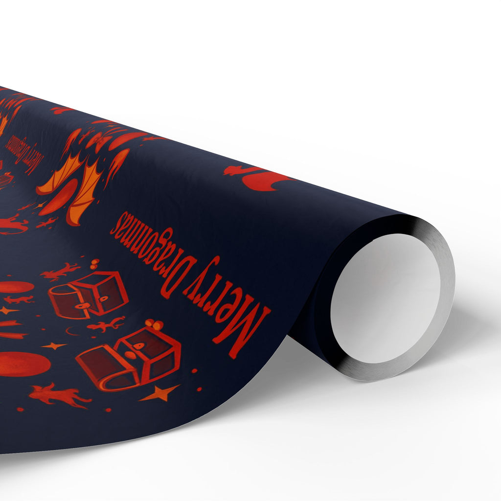 Christmas Dragon Wrapping Papers