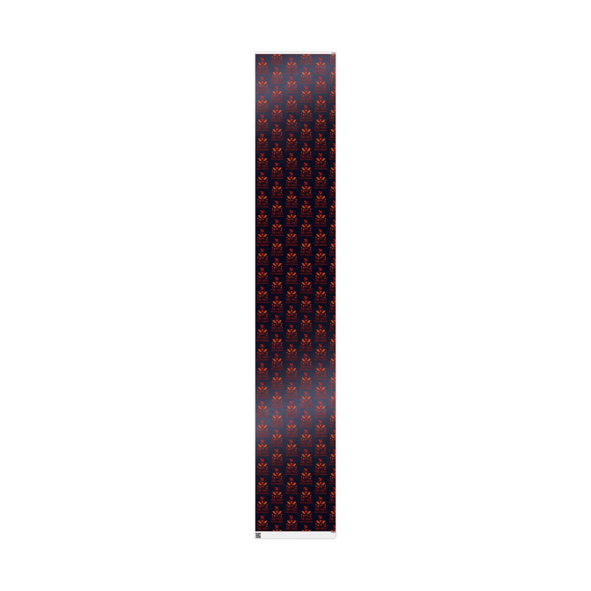 Christmas Dragon Wrapping Papers
