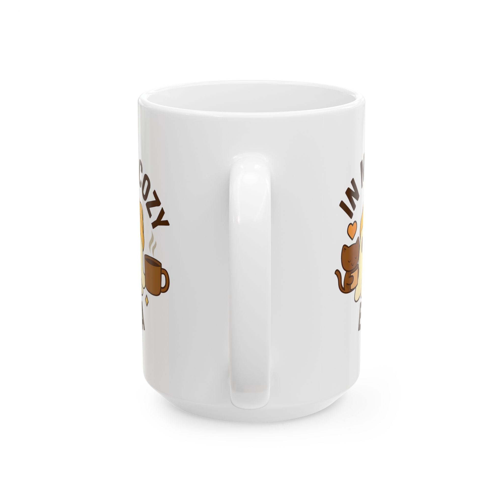 Cozy Ghost Ceramic Mug - In My Cozy Era (11oz, 15oz)