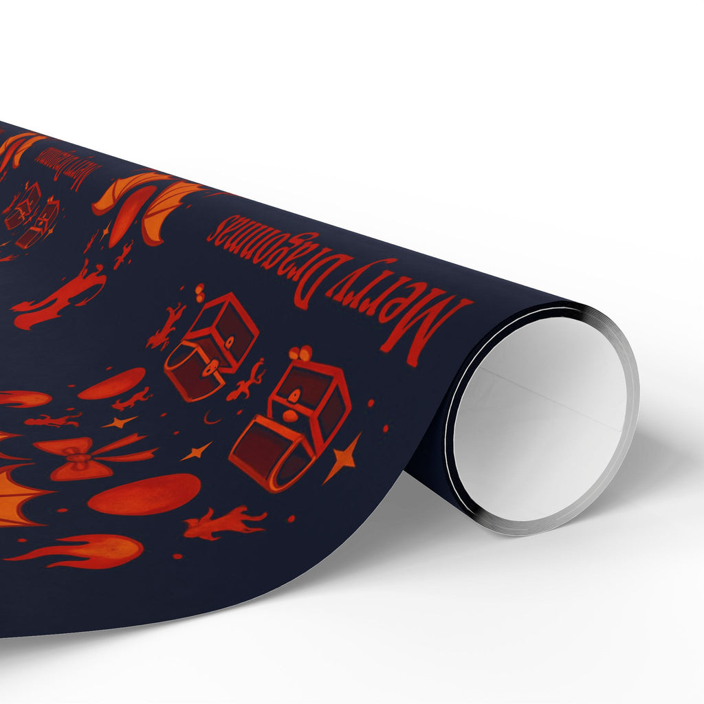 Christmas Dragon Wrapping Papers