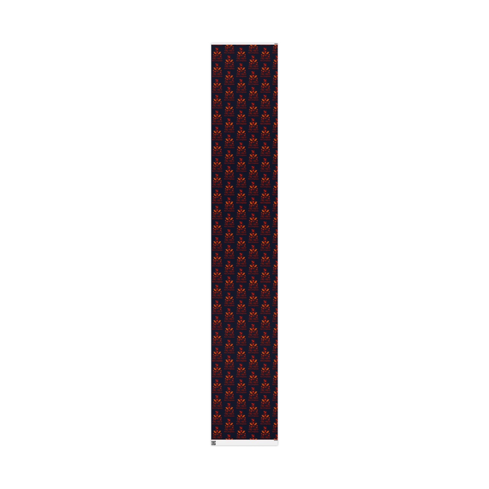 Christmas Dragon Wrapping Papers