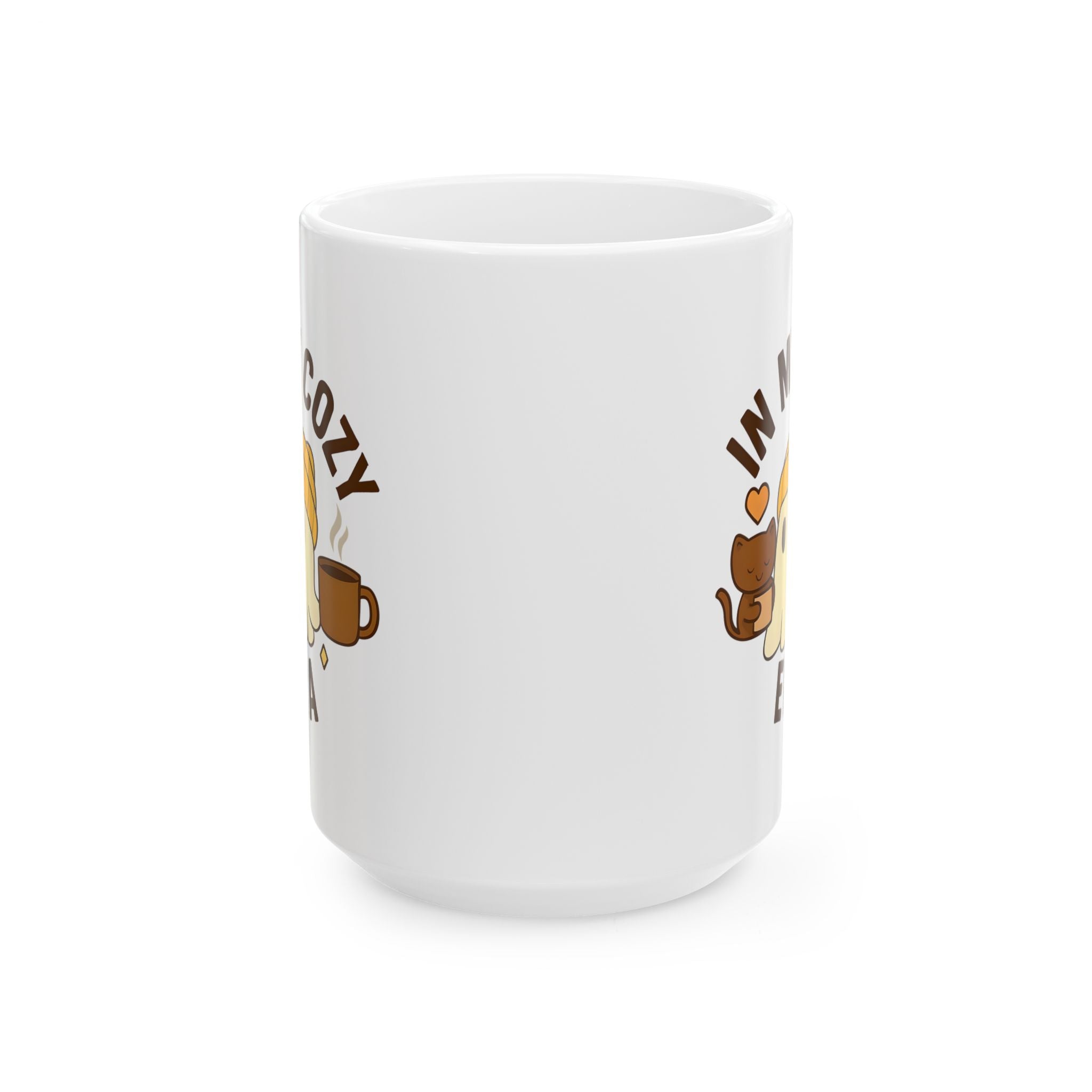 Cozy Ghost Ceramic Mug - In My Cozy Era (11oz, 15oz)