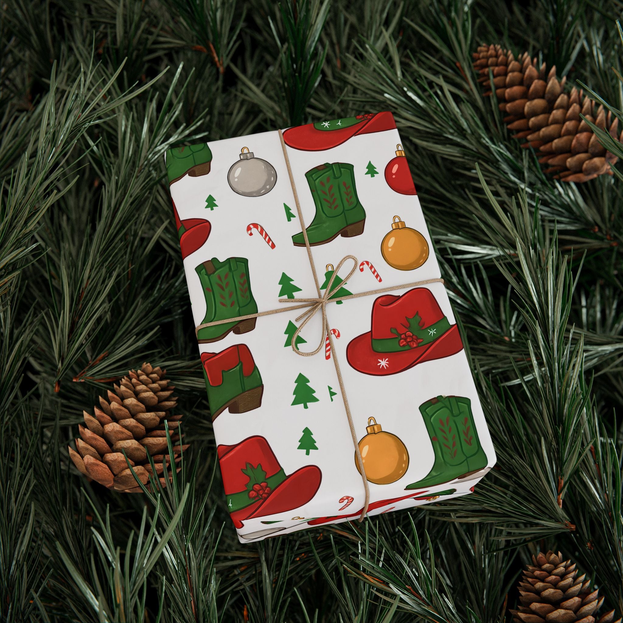 Festive Wrapping Paper for Holiday Gifting, Christmas Gift Wrap, Eco-friendly Wrap, Seasonal Decor, Party Supplies